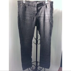 Faded black boyfriend jeans